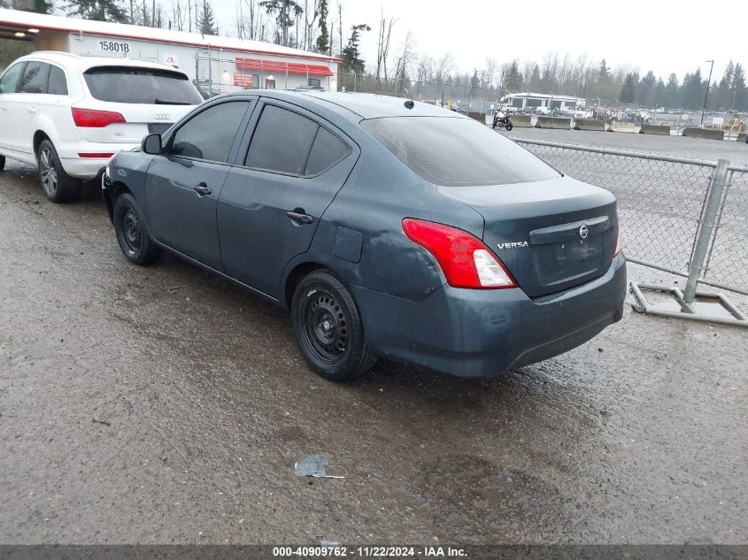 2015 Nissan Versa 1.6 S VIN: 3N1CN7AP6FL801792 Lot: 40909762