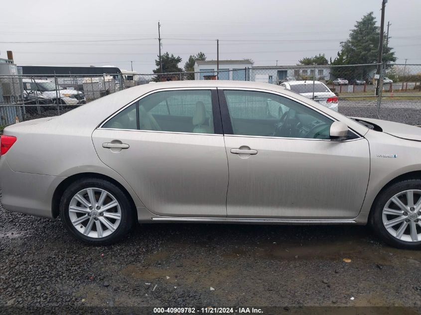 VIN 4T1BD1FK9DU074443 2013 Toyota Camry, Hybrid Xle no.13