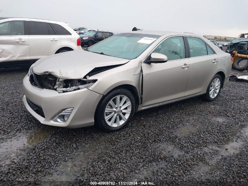 VIN 4T1BD1FK9DU074443 2013 Toyota Camry, Hybrid Xle no.2