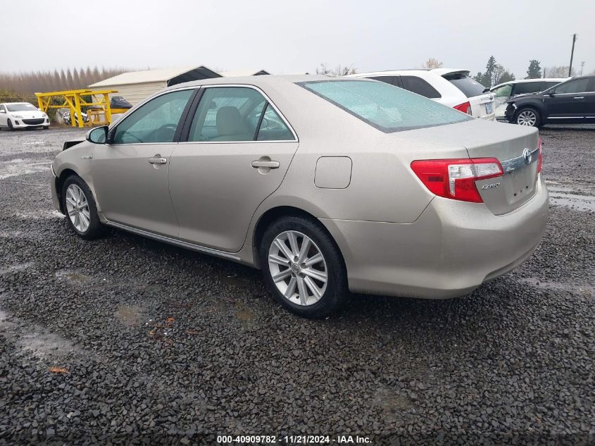 VIN 4T1BD1FK9DU074443 2013 Toyota Camry, Hybrid Xle no.3