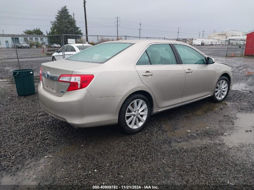 VIN 4T1BD1FK9DU074443 2013 Toyota Camry, Hybrid Xle no.4