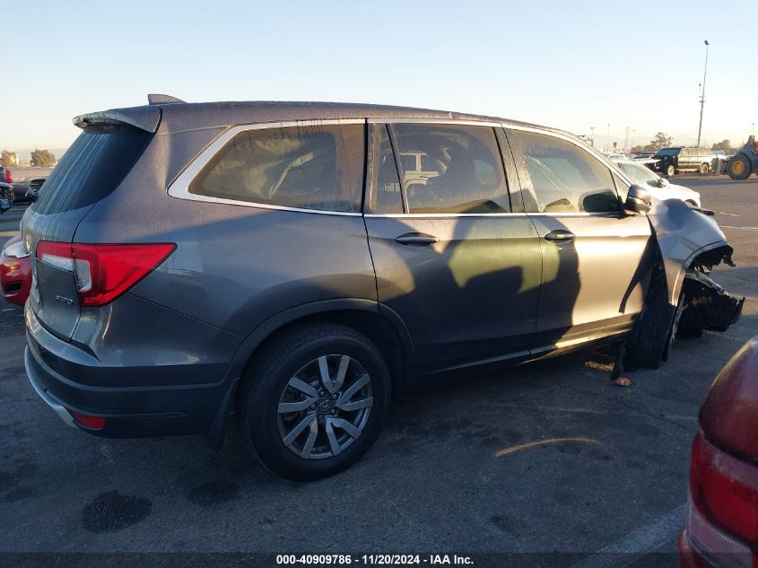 2020 Honda Pilot Awd Ex-L VIN: 5FNYF6H54LB063130 Lot: 40909786