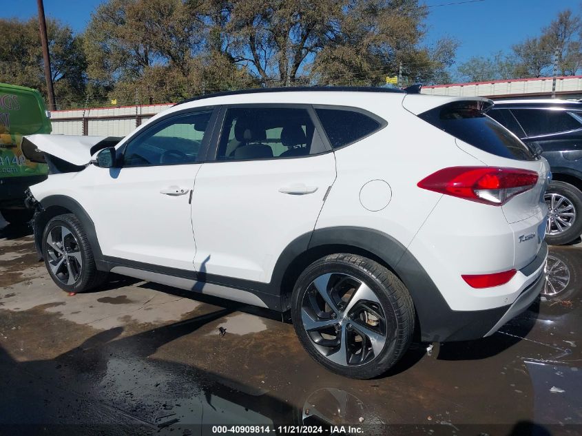 2018 Hyundai Tucson Value VIN: KM8J33A25JU782508 Lot: 40909814