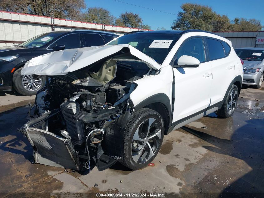 2018 Hyundai Tucson Value VIN: KM8J33A25JU782508 Lot: 40909814