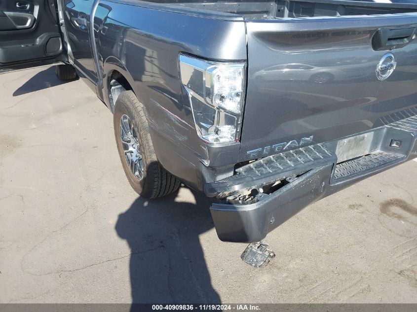 2022 Nissan Titan Sv 4X2 VIN: 1N6AA1EE4NN102887 Lot: 40909836