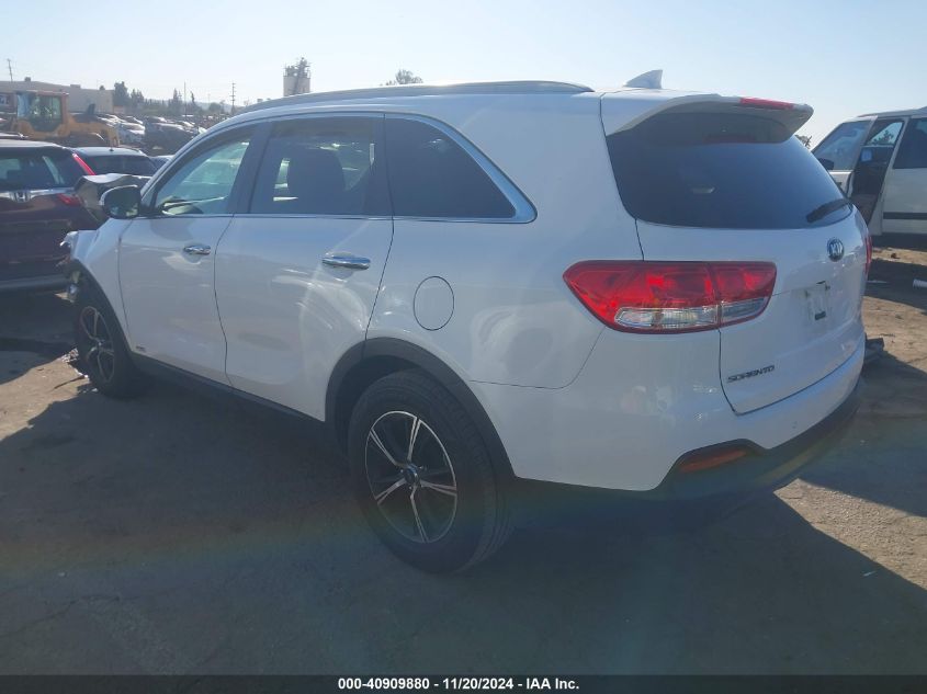 2016 KIA SORENTO 2.4L LX - 5XYPGDA31GG056205