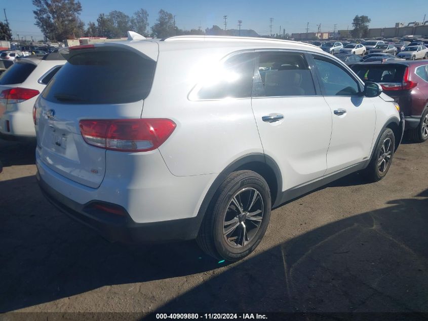 2016 KIA SORENTO 2.4L LX - 5XYPGDA31GG056205