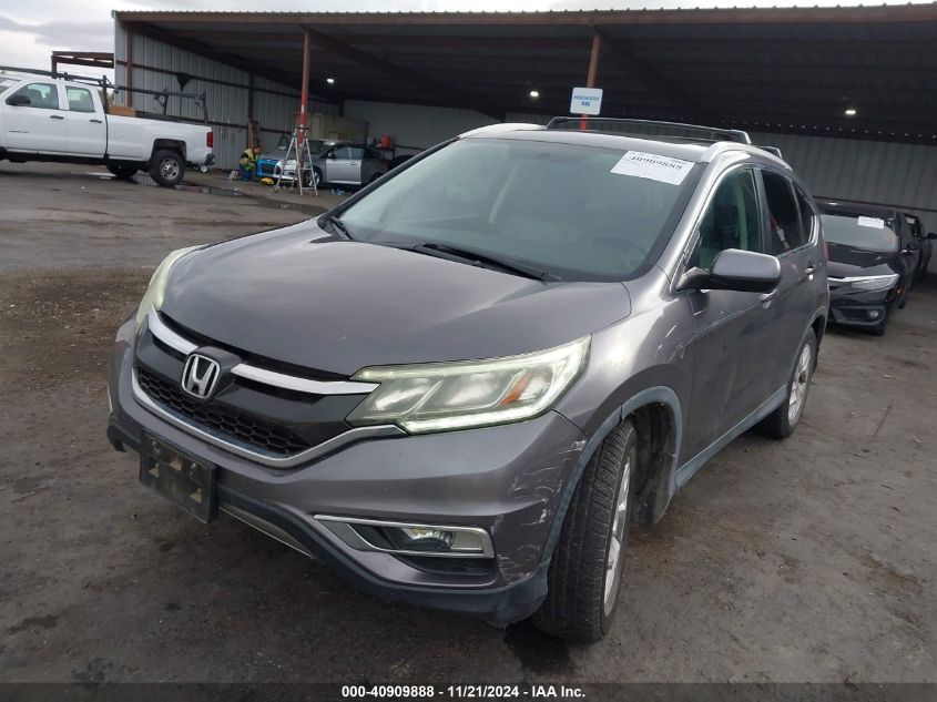 2015 Honda Cr-V Ex-L VIN: 2HKRM3H79FH544216 Lot: 40909888