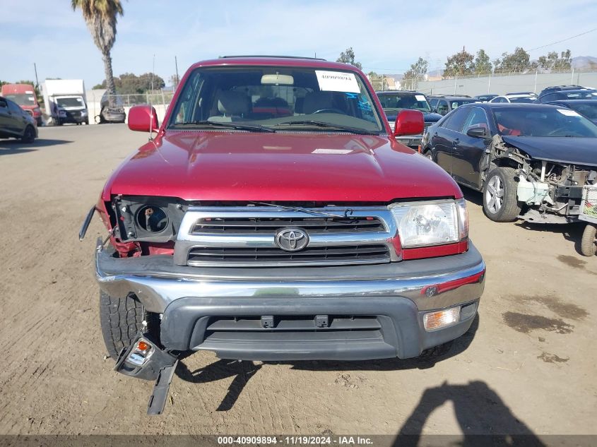 2000 Toyota 4Runner Sr5 V6 VIN: JT3GN86R0Y0146435 Lot: 40909894