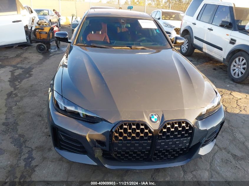 2025 BMW 4 Series Gran Coupe 430I VIN: WBA23FB0XSFT74693 Lot: 40909903