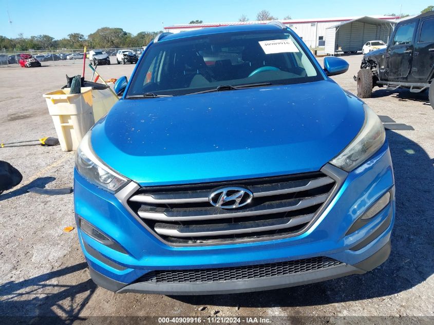 2016 Hyundai Tucson Se VIN: KM8J33A40GU204858 Lot: 40909916