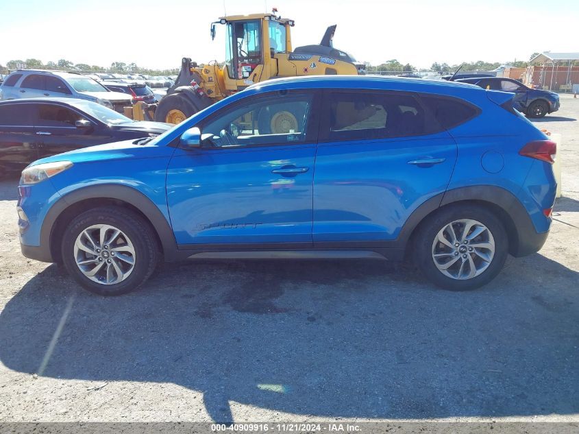 2016 Hyundai Tucson Se VIN: KM8J33A40GU204858 Lot: 40909916