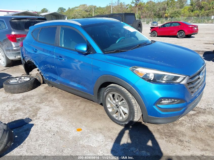 2016 Hyundai Tucson Se VIN: KM8J33A40GU204858 Lot: 40909916