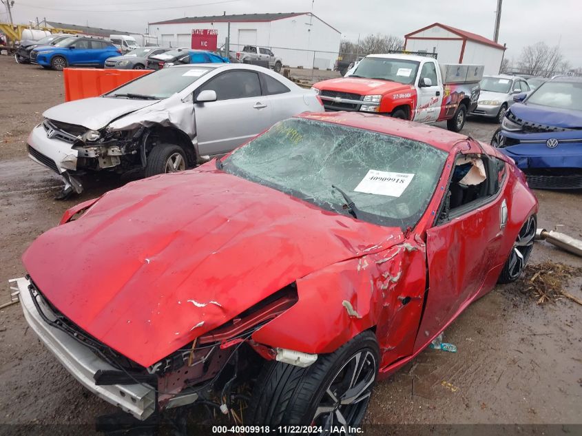 2018 Nissan 370Z Sport VIN: JN1AZ4EH9JM571399 Lot: 40909918