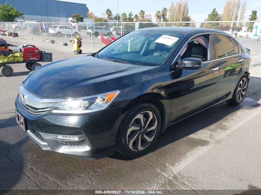 VIN 1HGCR2F87GA107466 2016 Honda Accord, Ex-L no.2