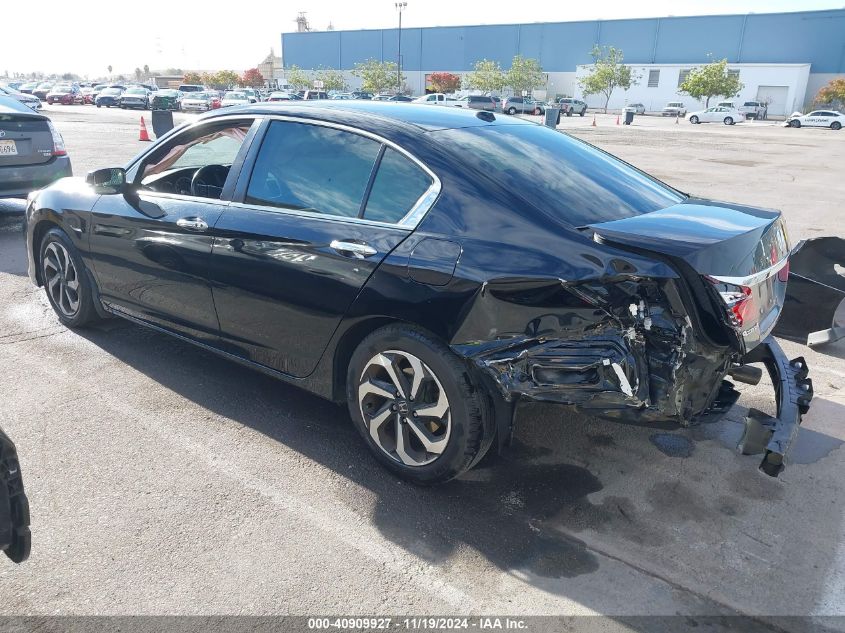 VIN 1HGCR2F87GA107466 2016 Honda Accord, Ex-L no.3