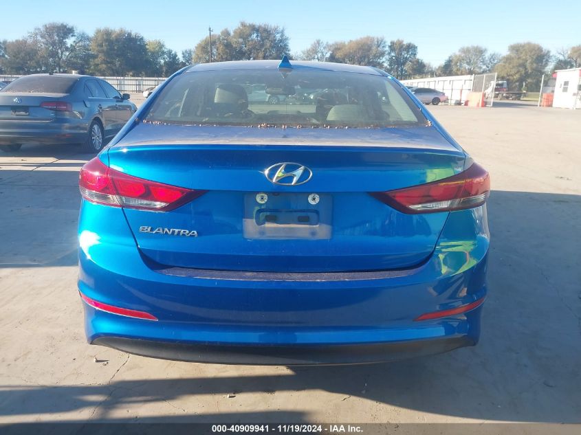 2018 Hyundai Elantra Value Edition VIN: 5NPD84LF5JH401811 Lot: 40909941