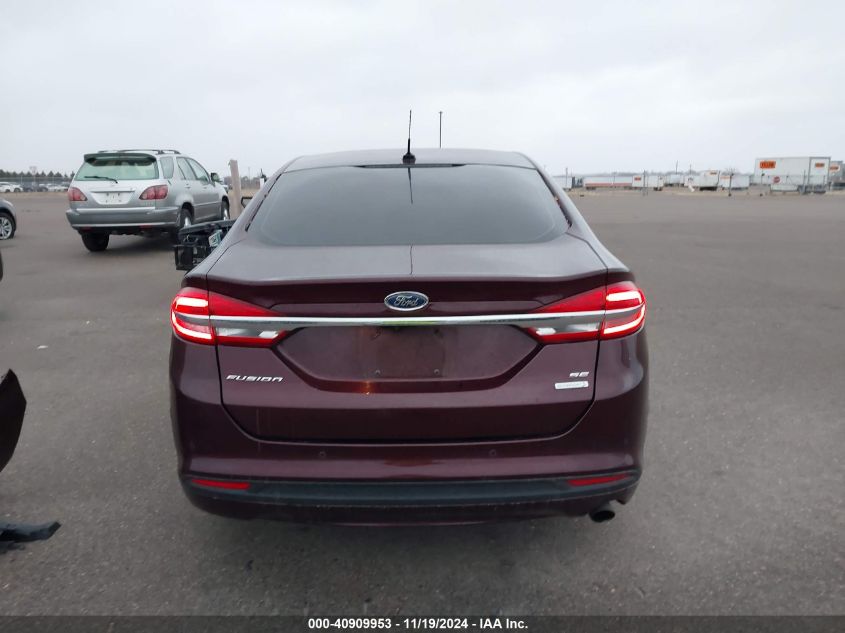 2018 Ford Fusion Se VIN: 3FA6P0HD7JR203715 Lot: 40909953