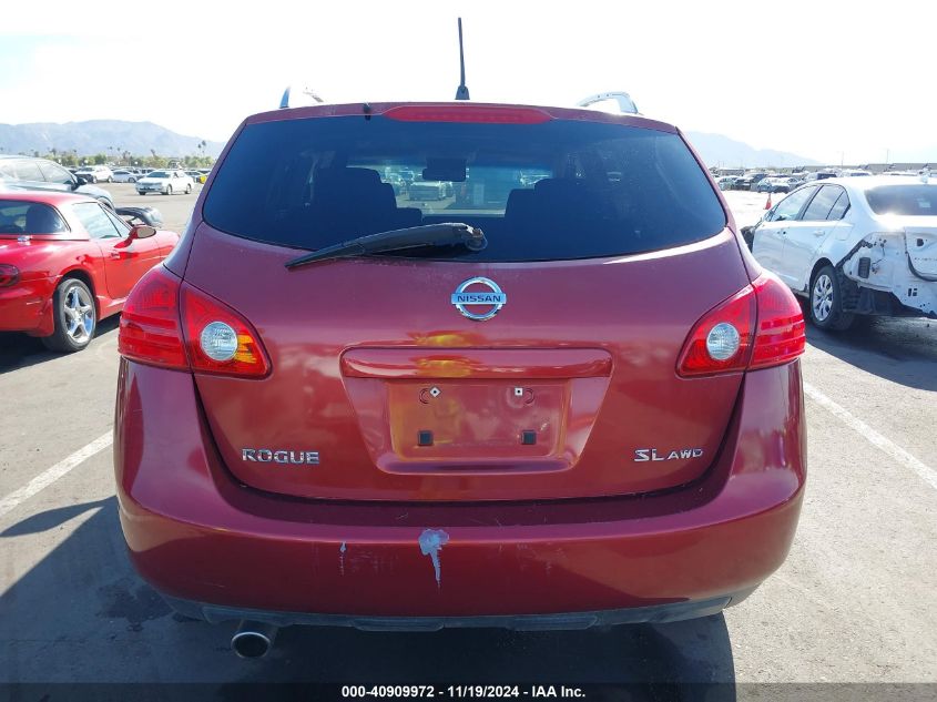 2009 Nissan Rogue Sl VIN: JN8AS58V29W166983 Lot: 40909972