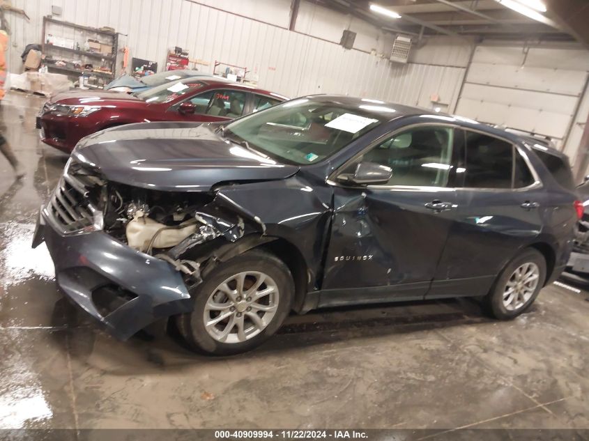 2018 Chevrolet Equinox Lt VIN: 3GNAXSEV8JL110922 Lot: 40909994