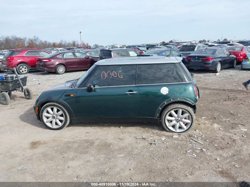 2006 Mini Cooper VIN: WMWRC33526TK66308 Lot: 40910006