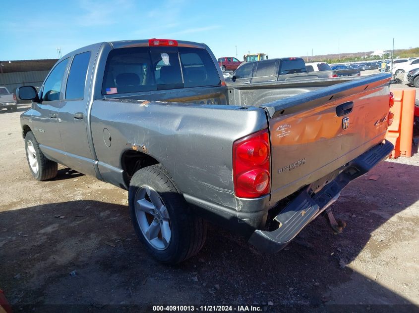 2007 Dodge Ram 1500 Slt/Trx4 Off Road/Sport VIN: 1D7HU18277S183727 Lot: 40910013