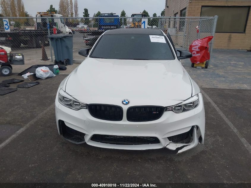 2017 BMW M3 VIN: WBS8M9C55H5G42338 Lot: 40910018