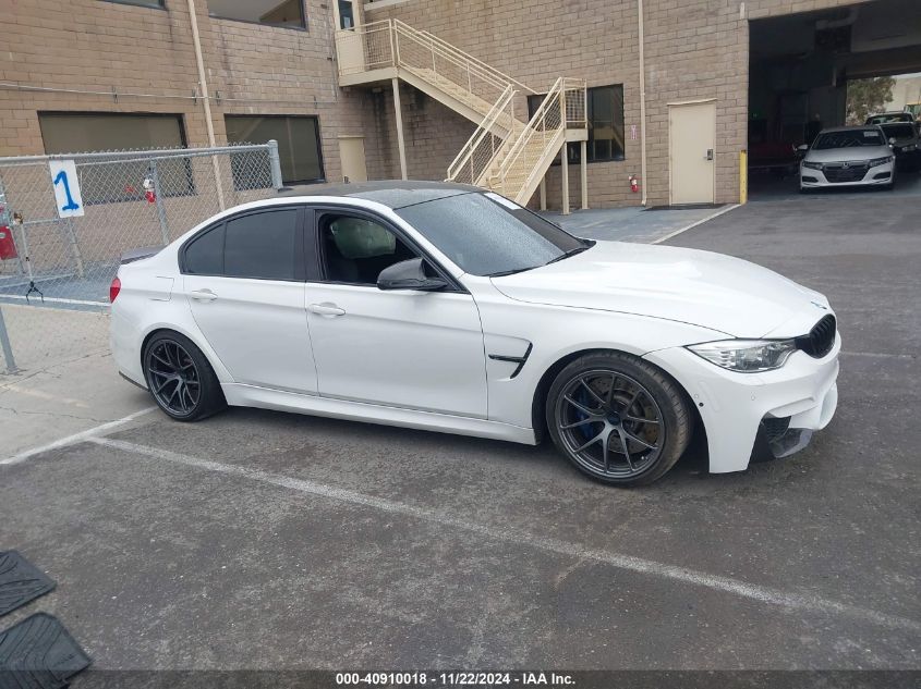 2017 BMW M3 VIN: WBS8M9C55H5G42338 Lot: 40910018