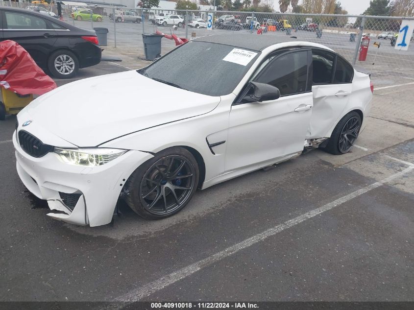 2017 BMW M3 VIN: WBS8M9C55H5G42338 Lot: 40910018