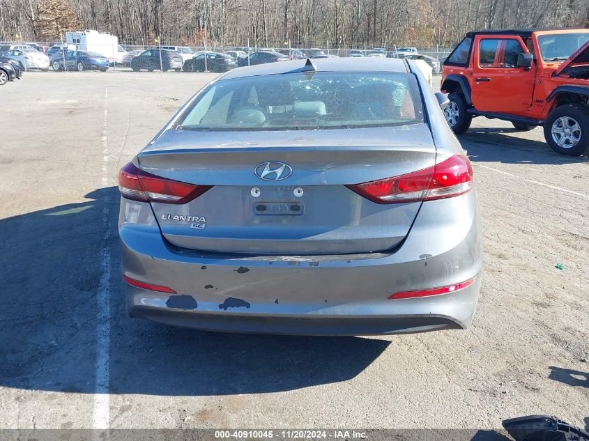 2017 Hyundai Elantra Se VIN: KMHD74LF2HU115400 Lot: 40910045