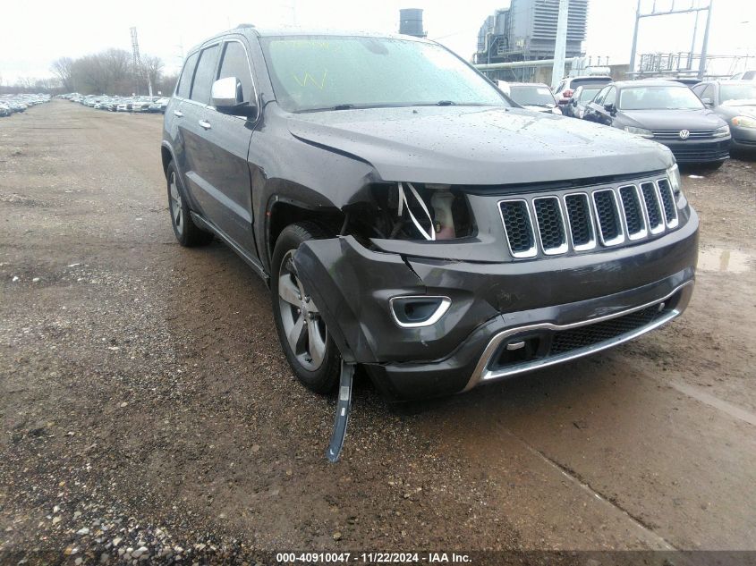 2015 Jeep Grand Cherokee Overland VIN: 1C4RJFCGXFC687950 Lot: 40910047