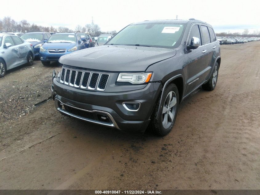 2015 Jeep Grand Cherokee Overland VIN: 1C4RJFCGXFC687950 Lot: 40910047