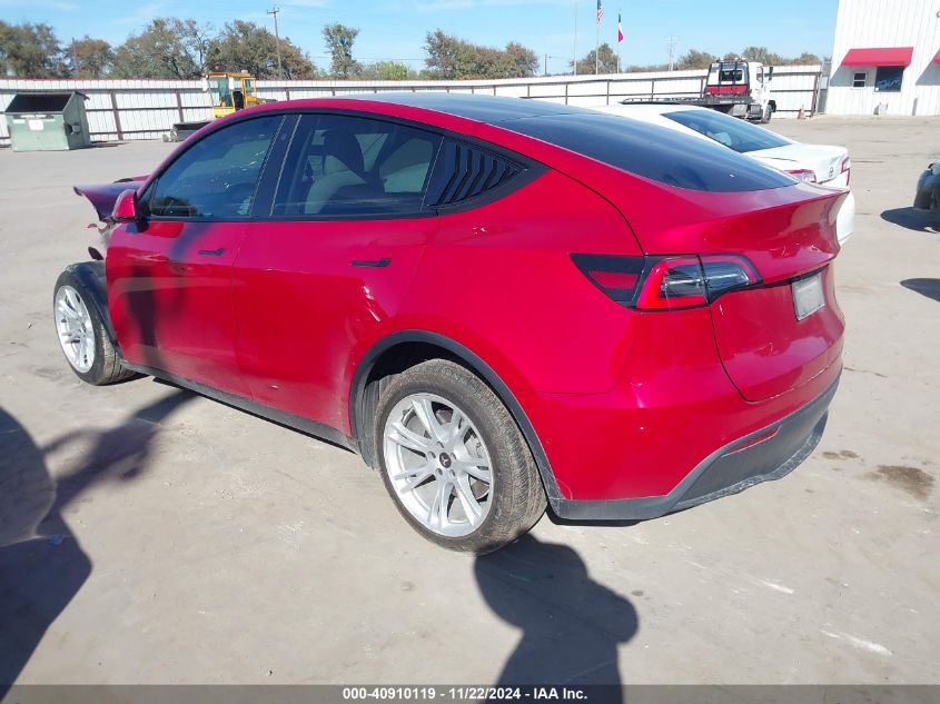 2020 Tesla Model Y Long Range Dual Motor All-Wheel Drive VIN: 5YJYGDEE1LF049708 Lot: 40910119