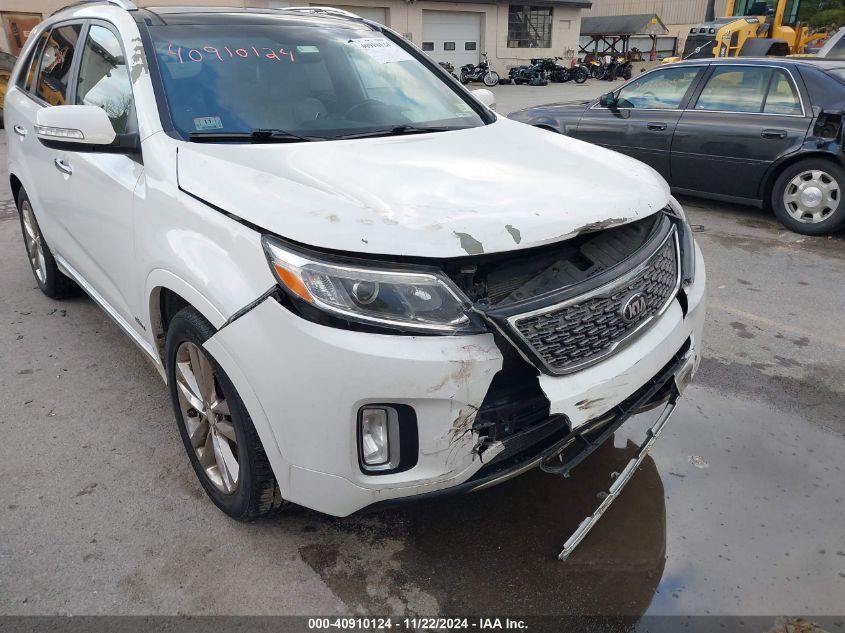 2014 Kia Sorento Limited V6 VIN: 5XYKWDA73EG528840 Lot: 40910124