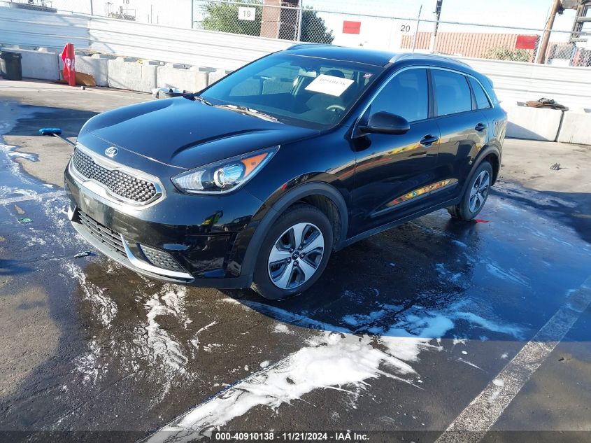 2017 Kia Niro Lx VIN: KNDCB3LC4H5051272 Lot: 40910138