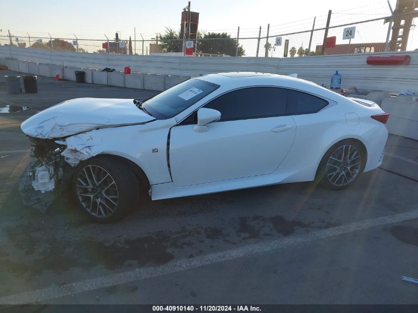 2015 Lexus Rc 350 VIN: JTHHE5BC9F5009895 Lot: 40910140