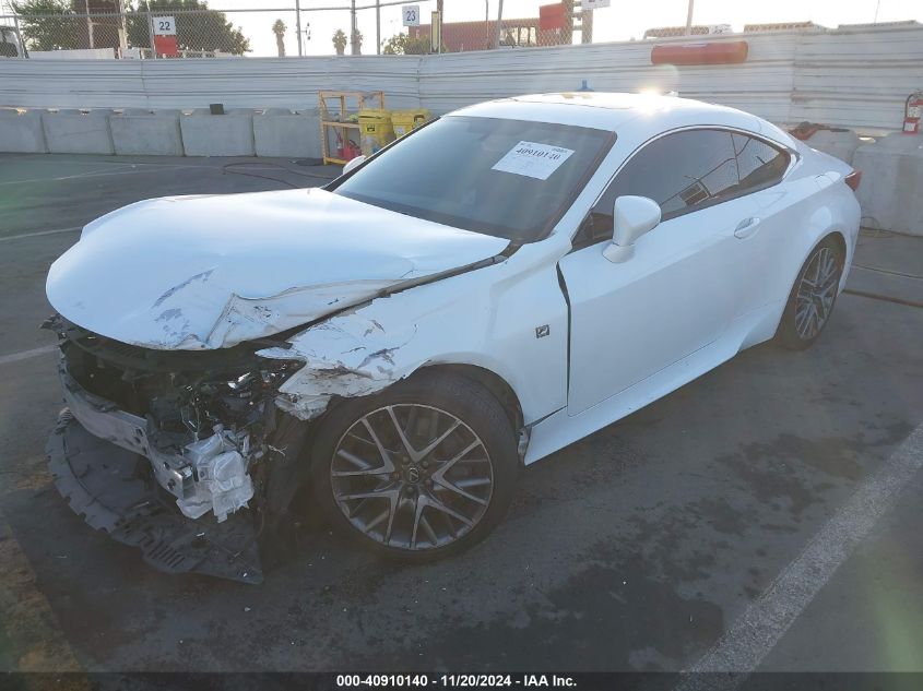 VIN JTHHE5BC9F5009895 2015 Lexus RC, 350 no.2