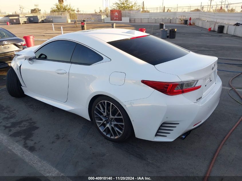 VIN JTHHE5BC9F5009895 2015 Lexus RC, 350 no.3