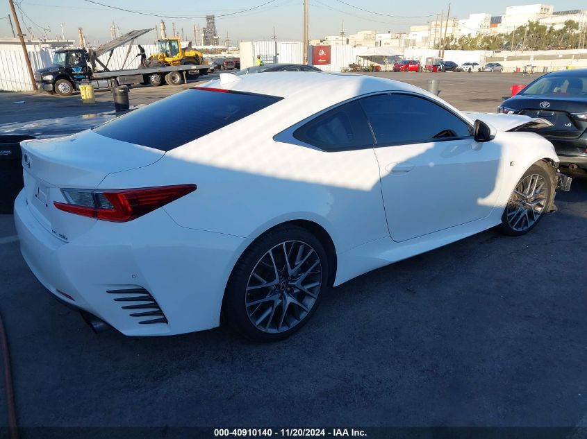 VIN JTHHE5BC9F5009895 2015 Lexus RC, 350 no.4