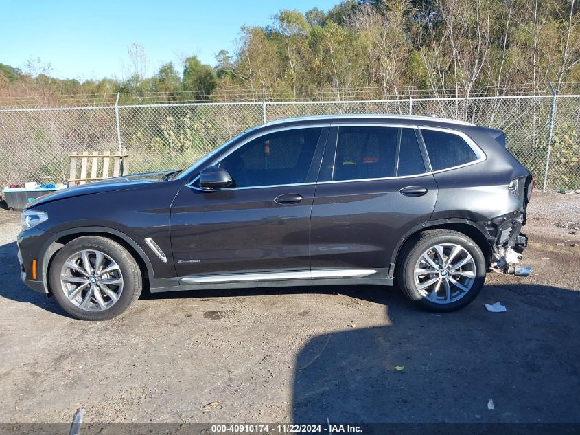 2018 BMW X3 xDrive30I VIN: 5UXTR9C56JLD65038 Lot: 40910174