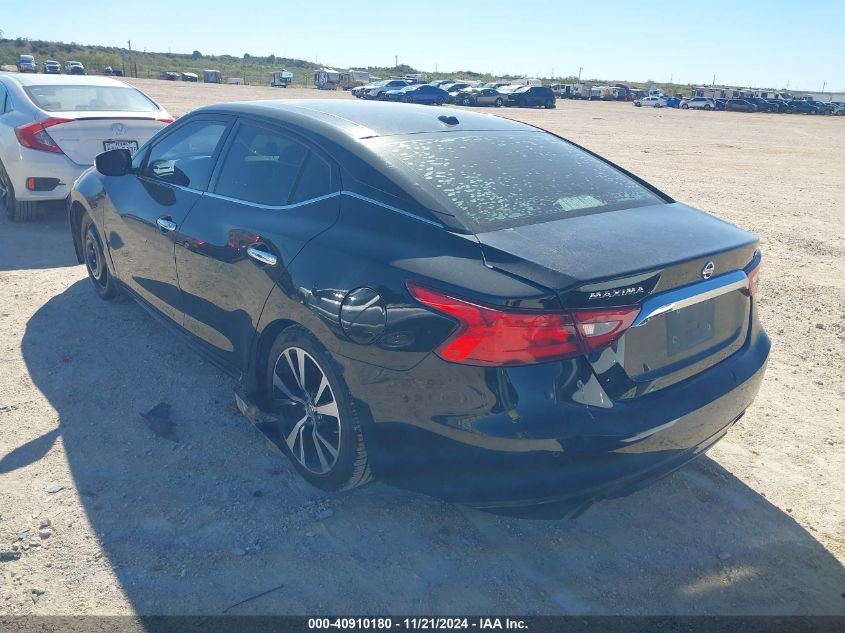 2018 Nissan Maxima 3.5 Sl VIN: 1N4AA6AP2JC380495 Lot: 40910180