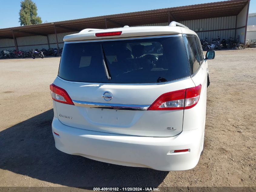 2012 Nissan Quest Sl VIN: JN8AE2KP2C9050138 Lot: 40910182