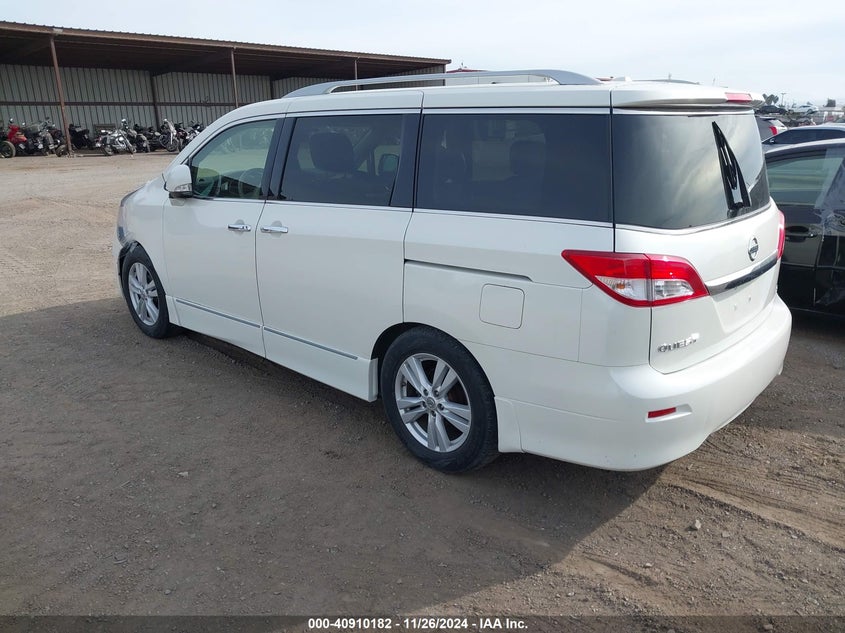 Vin: jn8ae2kp2c9050138, lot: 41399874, nissan quest sl 20123