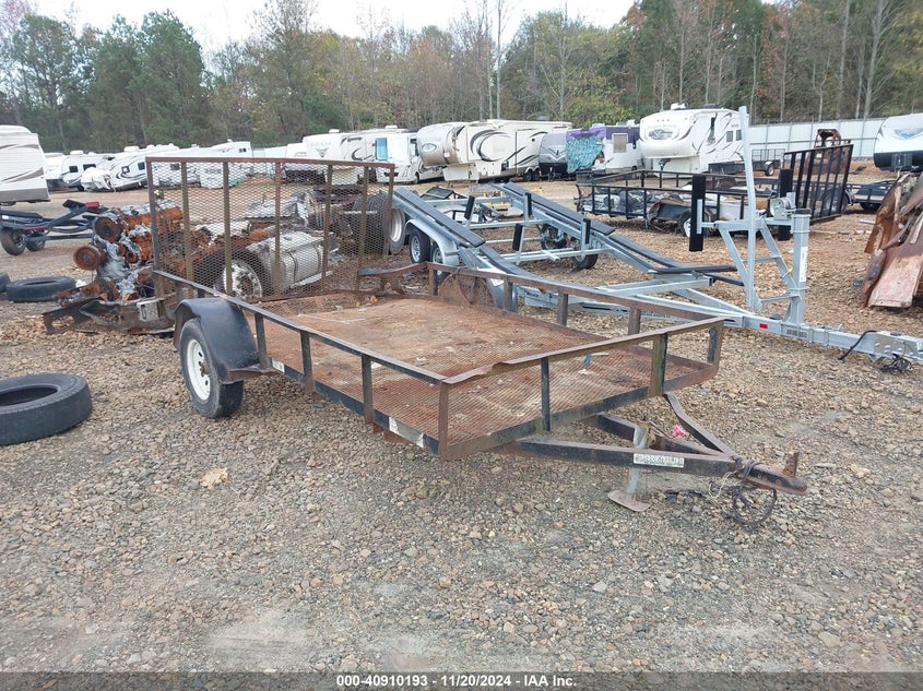 1992 UTILITY SINGLE AXLE TRAILER