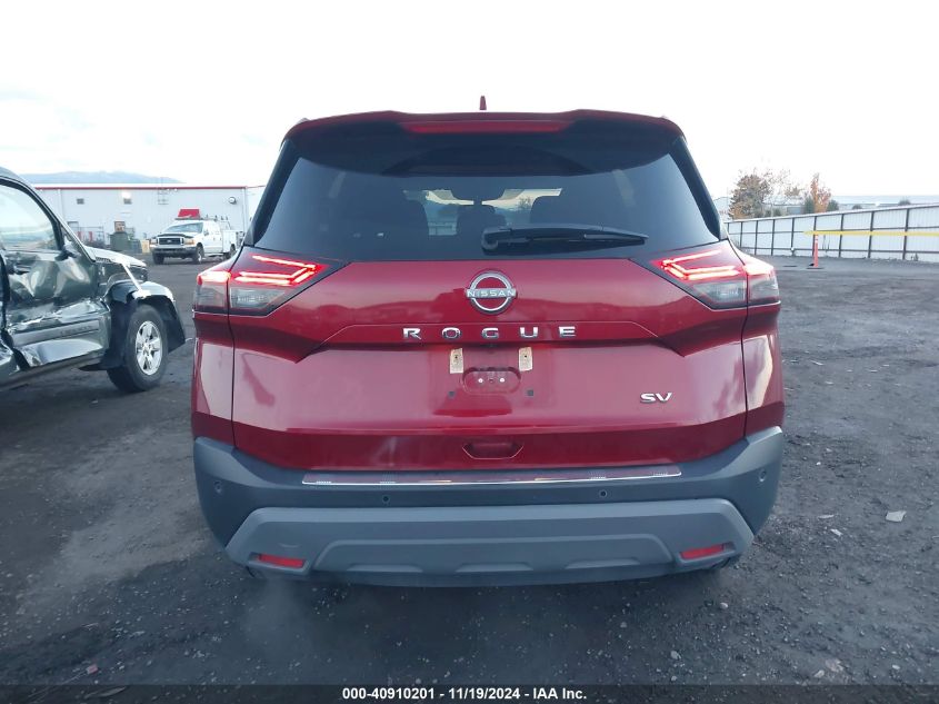 2023 Nissan Rogue Sv Fwd VIN: 5N1BT3BA5PC736346 Lot: 40910201