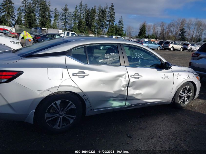 2020 Nissan Sentra Sv Xtronic Cvt VIN: 3N1AB8CVXLY242330 Lot: 40910226