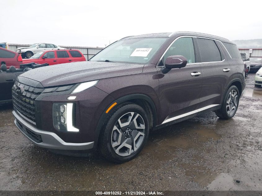 2024 Hyundai Palisade Limited VIN: KM8R5DGE1RU717736 Lot: 40910252