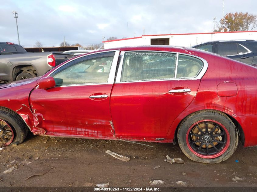 2006 Lexus Gs 300 300 VIN: JTHCH96S060014278 Lot: 40910263