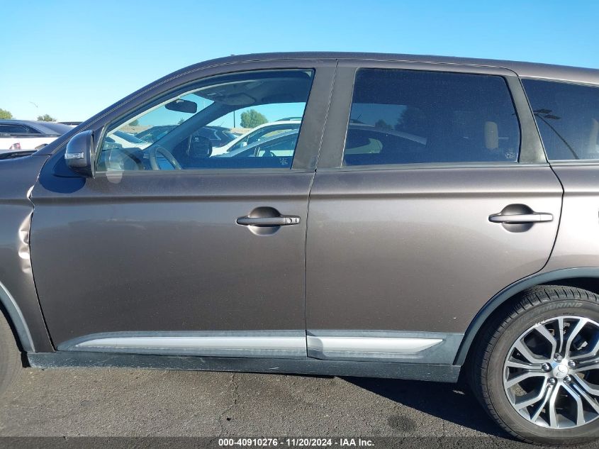 2017 Mitsubishi Outlander Se/Sel VIN: JA4AD3A34HZ018330 Lot: 40910276