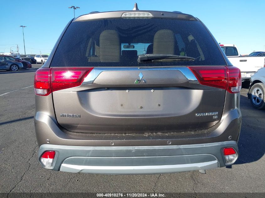 2017 Mitsubishi Outlander Se/Sel VIN: JA4AD3A34HZ018330 Lot: 40910276